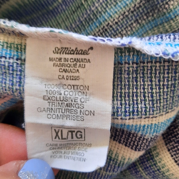 Marks & Spencer Cotton Button Down Short Sleeve Shirt XL - Picture 9 of 9